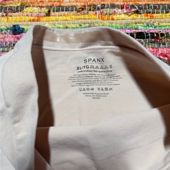 Spanx High-Waisted Mid-Thigh Shaper Shorts – Size XL - Picture 3 of 5